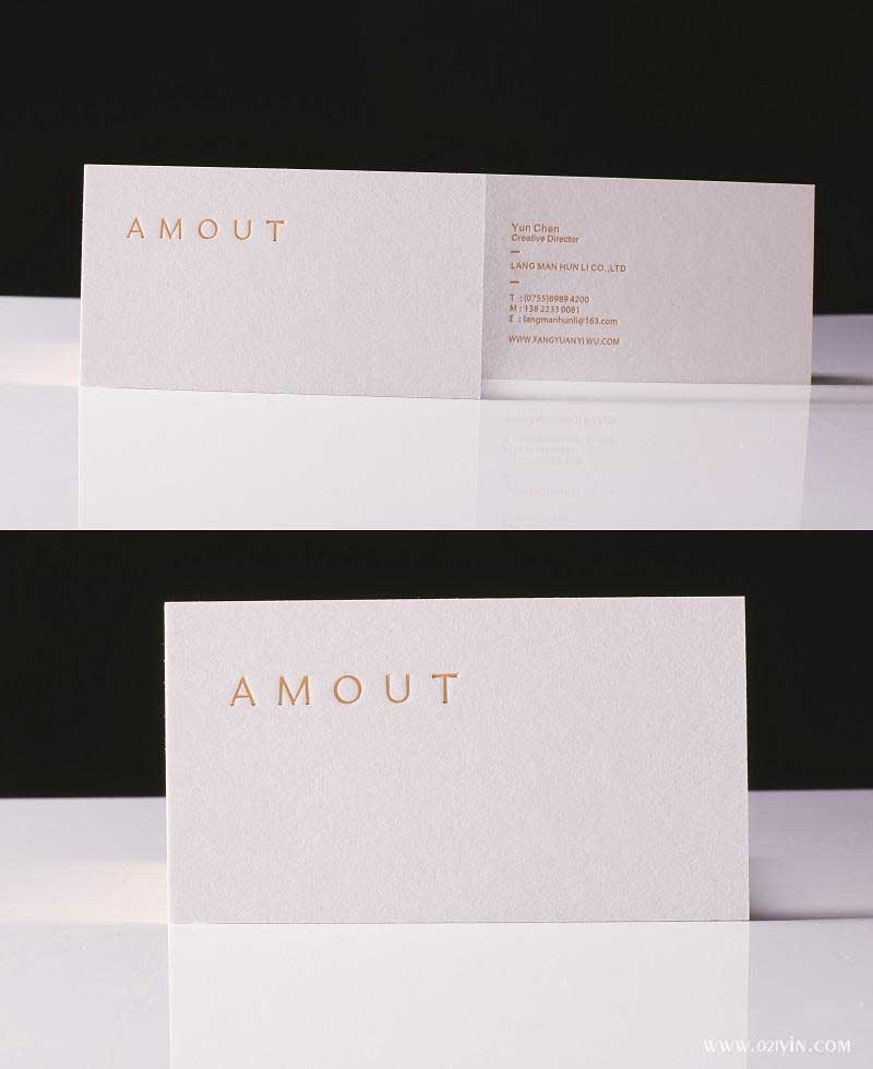 燙金名片 第1張 燙金名片 第1張